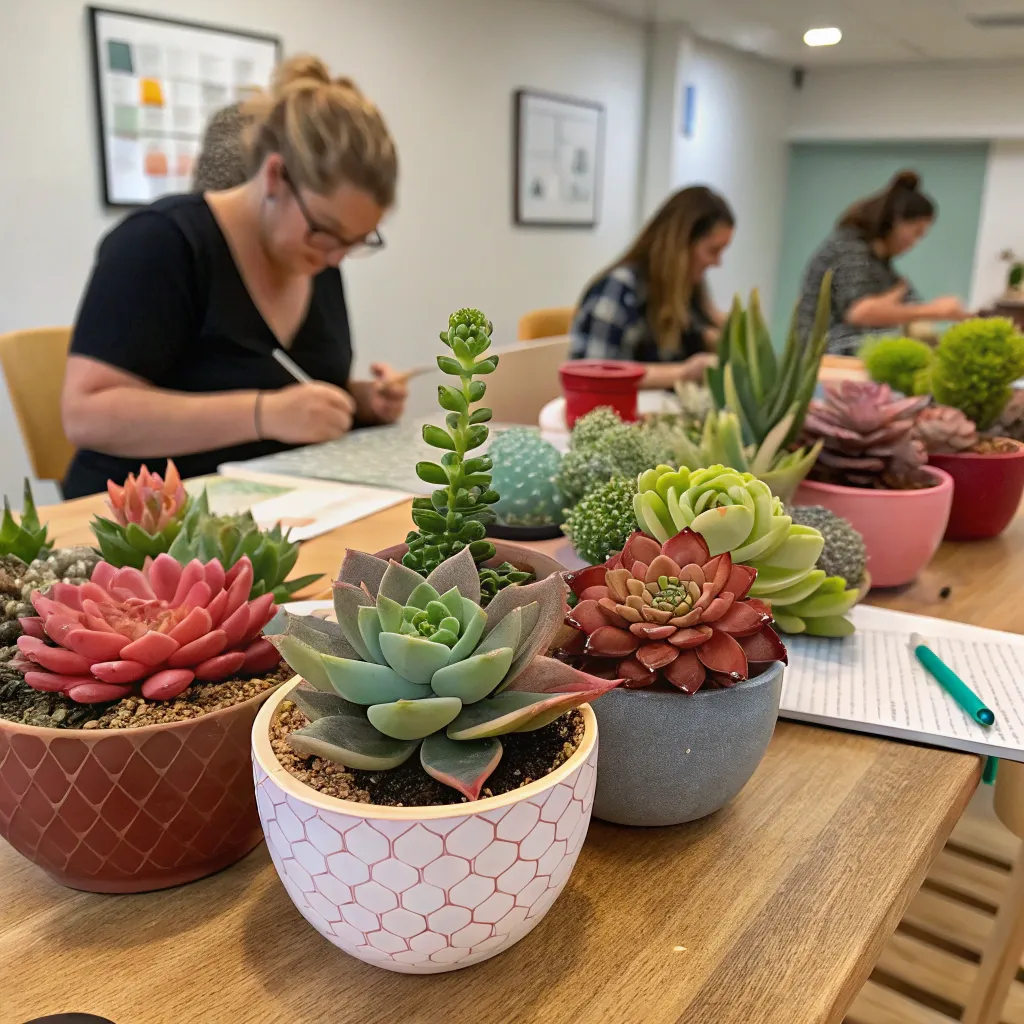 Succulent Arrangement Workshop